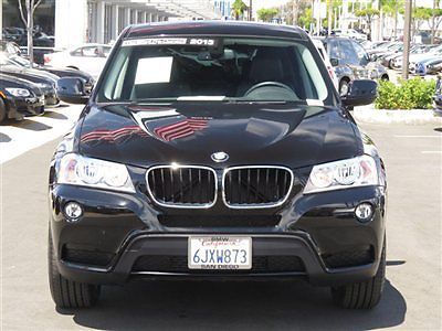 Xdrive28i low miles 4 dr suv automatic gasoline 2.0l dual overhead cam , jet bla