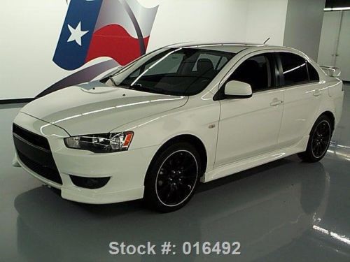 2011 mitsubishi lancer gts paddle shift spoiler 79k mi texas direct auto