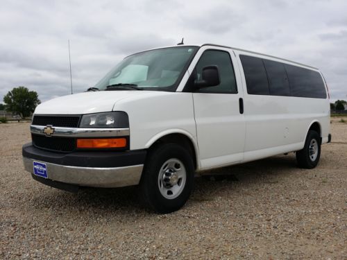 2011 chevy express 3500 15 passenger van with only 43k miles w/ sliding door