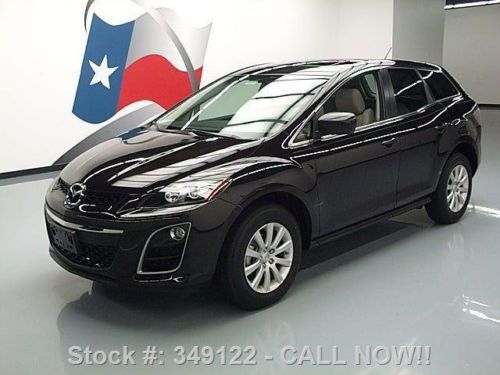 2010 mazda cx-7 i sport sunroof rearview cam 22k miles texas direct auto