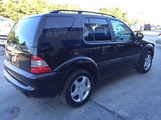 2000 Mercedes-Benz ML55 AMG 4MATIC Black w Black Leather Navigation 4x4 Sunroof, image 5