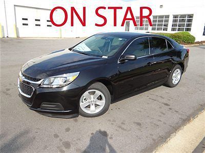 Chevrolet malibu 4dr sedan ls w/1ls new automatic gasoline 2.5l 4 cyl blk granit