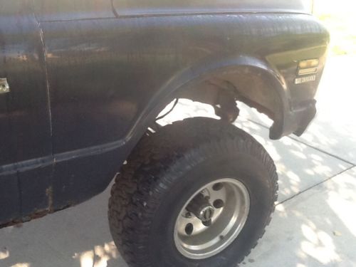 72 Chevrolet K5 4x4 convertible Blazer 4 speed project car 350, image 11