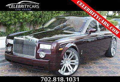 2005 rolls royce phantom 22&#034; custom lexani wheels sunroof non smoker trades