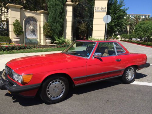 1987 sl 560 (132,500 miles)- next collectible mercedes roadster
