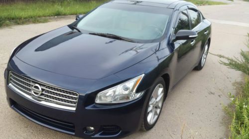 2010 nissan maxima sv sedan 4-door 3.5l rebuilt title. no reserve!!!