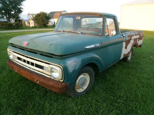 1961 ford e-100 unibody pickup