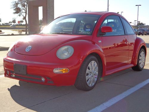 Red beetle gls automatic power windows and sunroof clean title