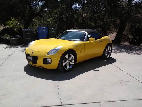 2007 pontiac solstice gxp convertible 2-door 2.0l