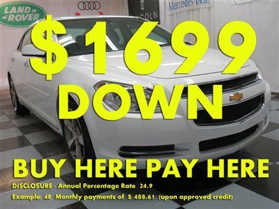 2012(12)malibu lt we finance bad credit! buy here pay here low down $1699