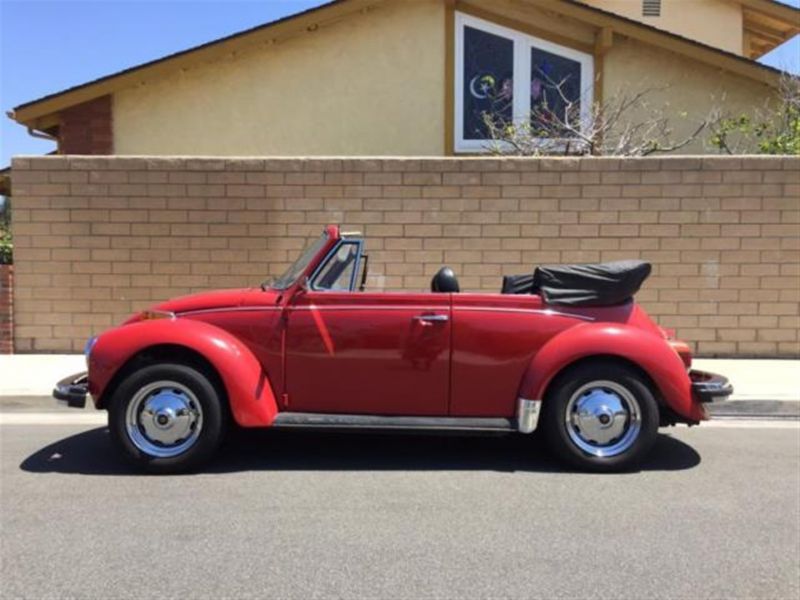 1977 volkswagen beetle - classic cabriolet