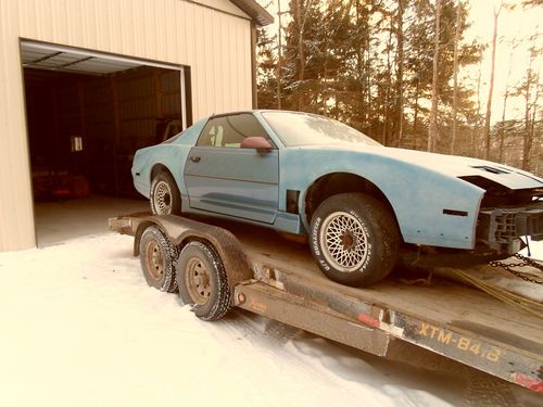 1986 pontica trans am project car