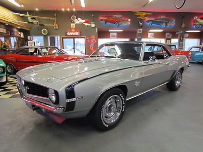 1969 chevrolet camaro ss 396 matching numbers original, documentation