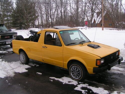 1981 vw volkswagen caddy rabbit pickup truck