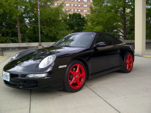 2008 porsche 911 carrera convertible - cpo - 8800 miles!