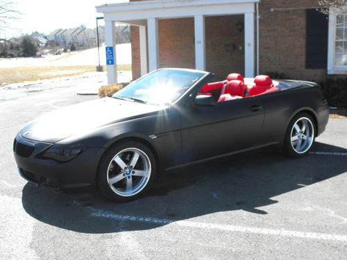 2006 bmw 650i convertible **sport pkg* premium pkg*winter pkg