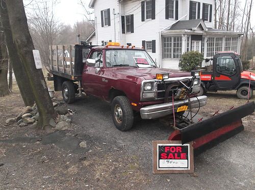 1993 dodge ram 250 6cyl cummins diesel 4wd pickup truck.