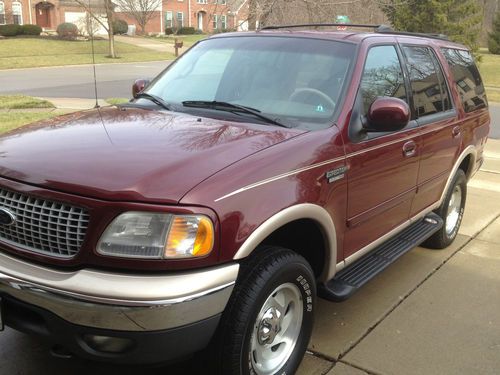 1999 ford expedition eddie bauer, 5.4l v8 4wd..drives great, looks great!!!