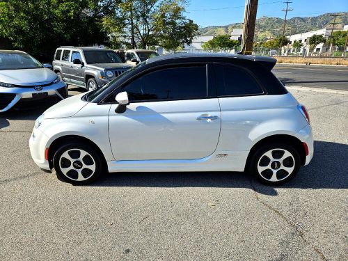 2014 fiat 500e battery electric hatchback