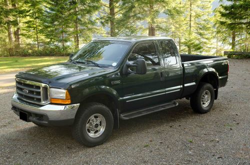 2000 ford f250, 4x4, lariat, 7.3 turbo diesel, low miles