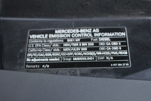 2021 Mercedes-Benz Sprinter 3500, US $41,500.00, image 17