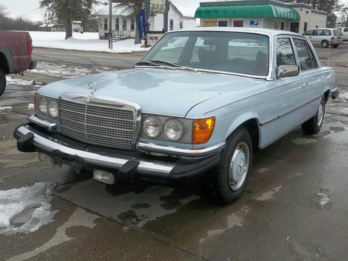 1977 mercedes benz 450 sel low miles one owner 4 door touring sedan must see!!!