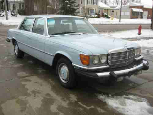 1977 MERCEDES BENZ 450 SEL LOW MILES ONE OWNER 4 door Touring Sedan MUST SEE!!!, image 7