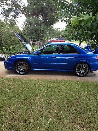 2005 subaru impreza wrx sti sedan 4-door 2.5l