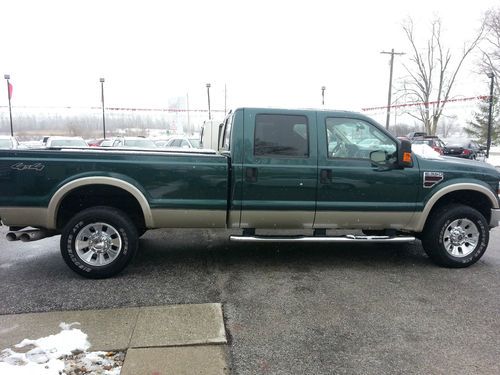 2008 ford f-350 super duty lariat crew cab pickup 4-door 6.4l