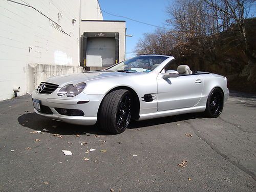Beautiful handling roadster.  car has amg decals! extremely clean and maintained
