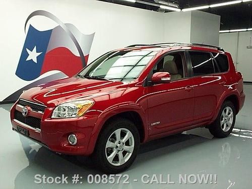 2009 toyota rav4 ltd sunroof rear cam htd leather 51k texas direct auto