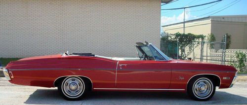 1968 chevrolet impala base convertible 2-door 5.4l