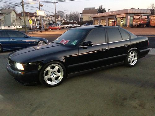 1991 e34 ///m5 glanschwarz/black restored, over $40k in receipts eurospec, mint!