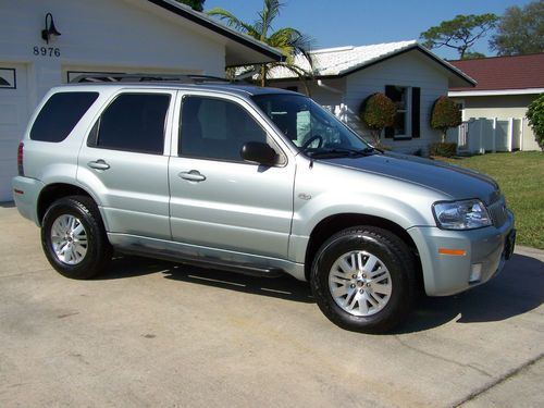 2006 mercury mariner premier sport utility 4-door 3.0l awd leather heated seats