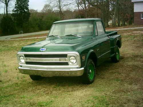 1969 chevrolet c-10 step-side short-bed 350 v-8