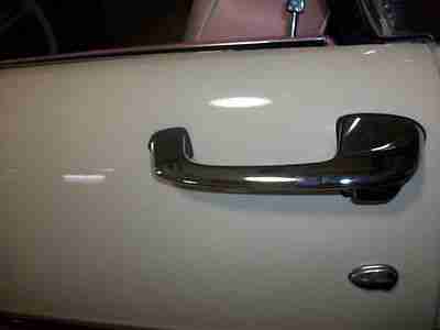 1955 Crown Victoria V8 Automatic A/C Power Steering Mary Kay Car Pink and White, image 14