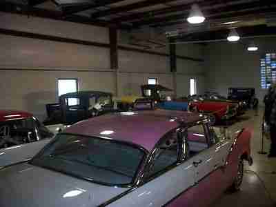 1955 Crown Victoria V8 Automatic A/C Power Steering Mary Kay Car Pink and White, image 16