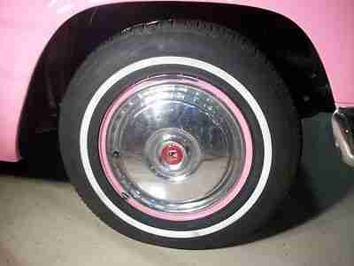 1955 Crown Victoria V8 Automatic A/C Power Steering Mary Kay Car Pink and White, image 19