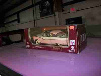 1955 Crown Victoria V8 Automatic A/C Power Steering Mary Kay Car Pink and White, image 20
