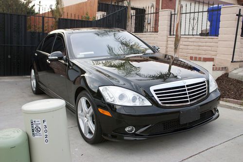 2007 mercedes benz s550 amg 1 owner every possible option clean title