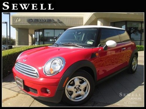 2010 mini cooper coupe 1-owner low miles very clean warranty!