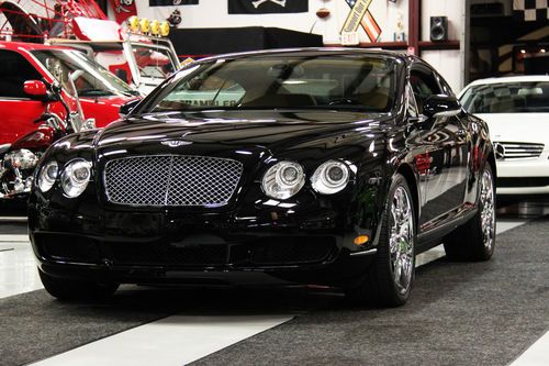 2007 bentley continental gt mulliner coupe  under warranty chrome wheels