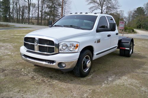 2007 dodge ram  cummins diesel 3500 2wd repo lift