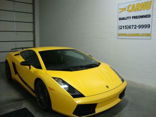 2008 lamborghini gallardo superleggera only 3500 miles