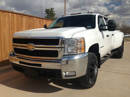 2009 chevrolet silverado 3500 hd lt crew cab dually 4-door 6.0l gas 6-speed auto