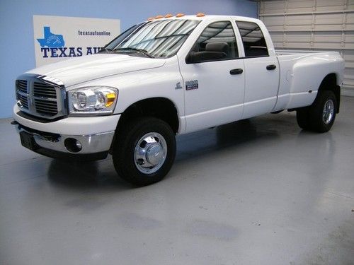 We finance!!!  2009 dodge ram 3500 slt 4x4 cummins diesel dually auto long bed!!