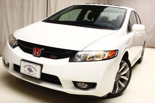 2011 honda civic si fwd premiumsound moonroof rearwingspoiler we finance!!