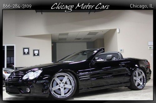 2008 mercedes benz sl55 amg performance pack supercharged roadster msrp$149,765+