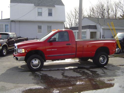 2004 dodge 3500 cummins diesel one owner low miles