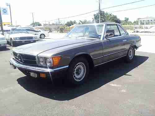 **** MUST SEE *** 1985 MERCEDES BENZ 500 SL - EUROPEAN, US $13,000.00, image 2